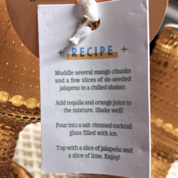 Goodies NWT 2 Mango Jalapeño Margarita Scented Candles Rust Hob Knob Glass - Picture 7 of 7